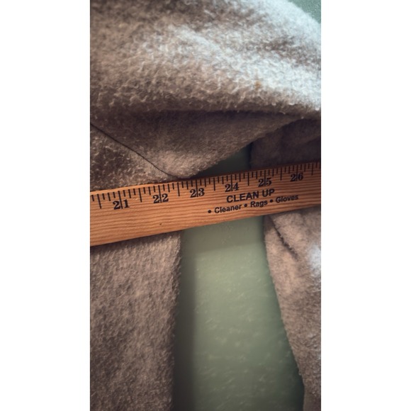 Patagonia Fleece Tracksuit Set Jacket Pants Mens Size Large Tan Zip Up Casual - Picture 11 of 15